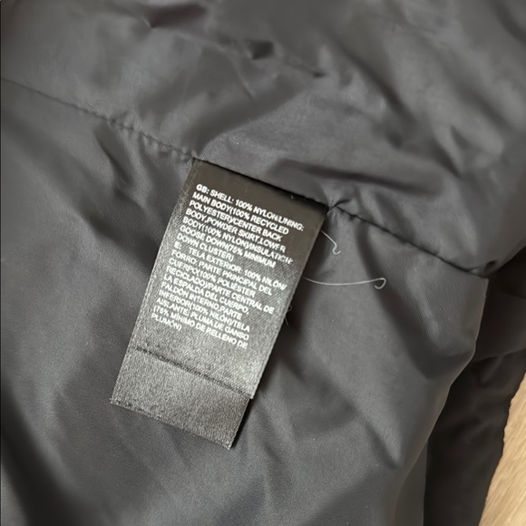 Women's The North Face Black Down Coat Sz S - Picture 6 of 7